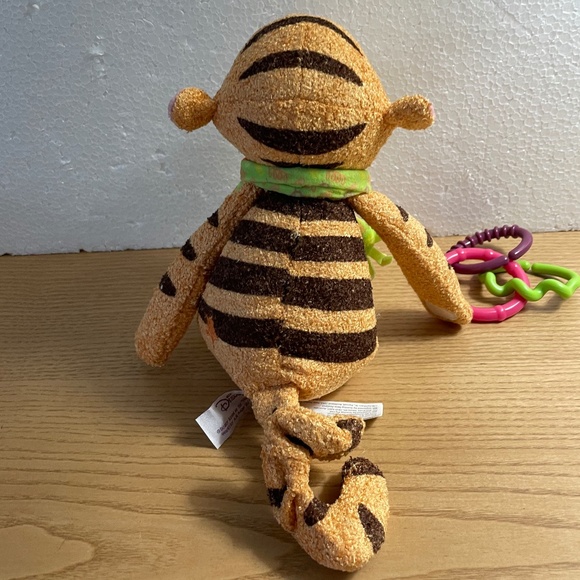 Scentsy Buddy Disney Tigger Sidekick w Teether Scented Baby Plush Lovey 13” - Picture 3 of 15